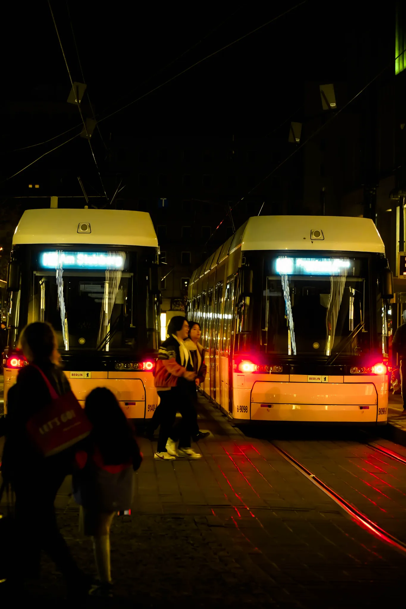 Night arrivals