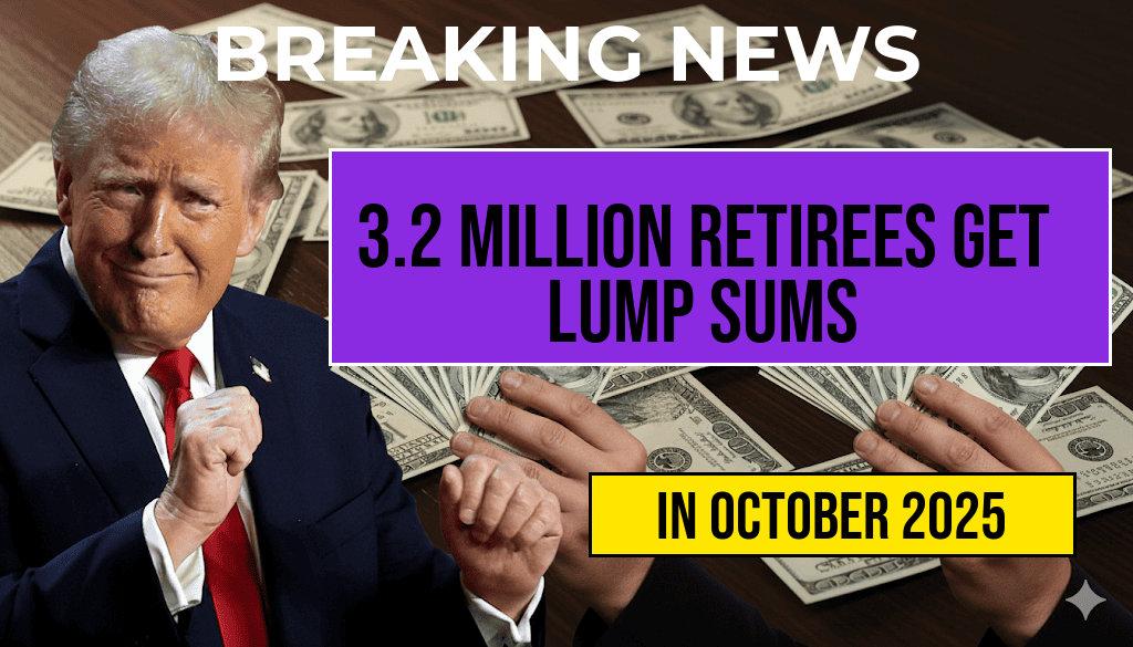 3.2 Million Retirees Receive Lump Sum Payments After WEP/GPO Repeal—Potentially Thousands of Dollars Await!