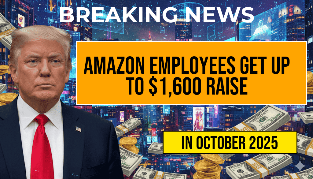 Amazon Employees to Benefit from Annual Salary Increase of Up to $1,600.