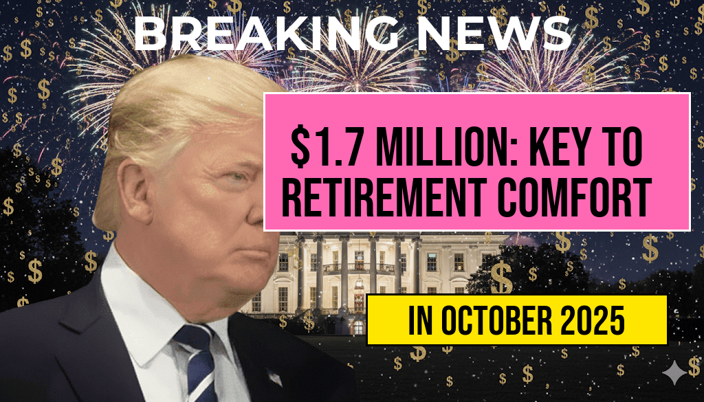 Americans Consider $1.7 Million the Key to a Comfortable Retirement.