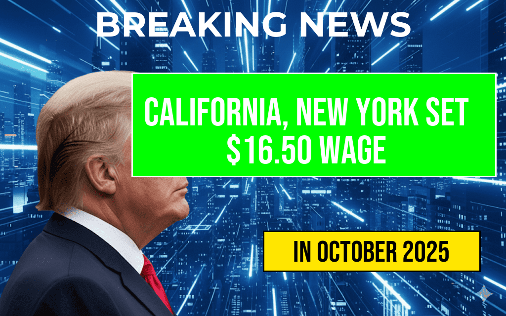 California and New York Prepare to Implement $16.50 Hourly Minimum Wage