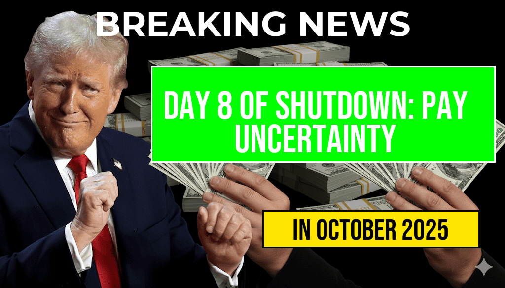 Day 8 of Shutdown: Will Federal Workers Receive No Pay or Full Compensation?