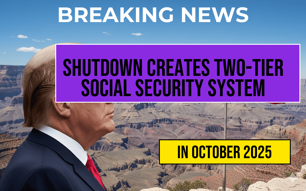 Government Shutdown Creates Two-Tier System for Social Security Recipients: Current Beneficiaries Protected While New Applicants Face Total Freeze