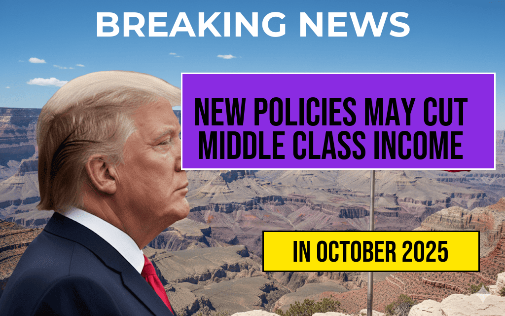 Impact on Middle Class: New Policies Could Reduce Average Income by $1,300 by 2027.