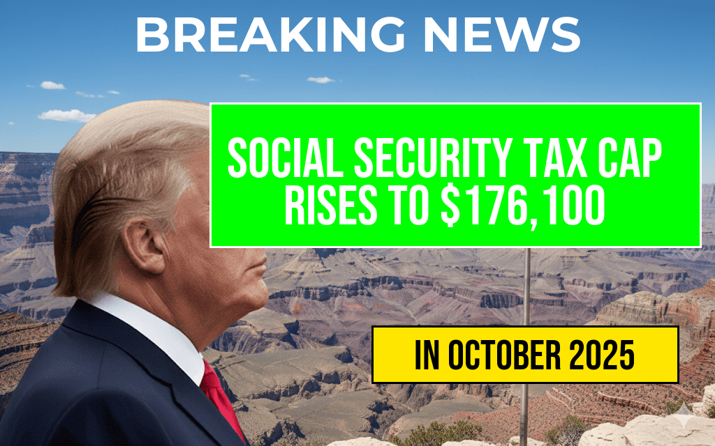 Maximum Earnings for Social Security Tax Increases to $176,100, Impacting Millionaires More Heavily.