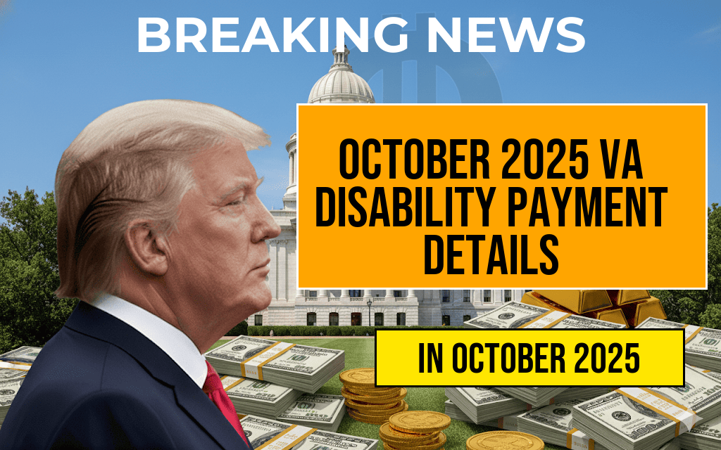 October 2025 Sees $4,196 VA Disability Payment: Complete Payment Schedule and Eligibility Criteria Explained