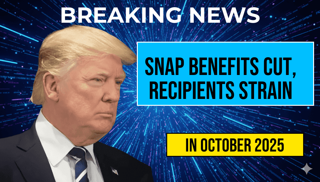 SNAP Benefits to Be Eliminated in October Overhaul, Leaving Recipients in Financial Strain