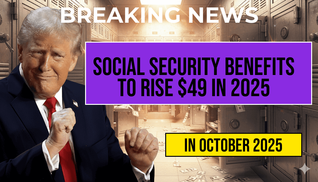 Social Security Benefits Set to Rise by At Least $49 Monthly in 2025