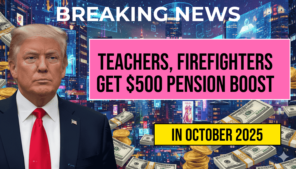 Teachers and Firefighters Enjoy Monthly Pension Increases of Up to $500 as WEP/GPO Concludes.