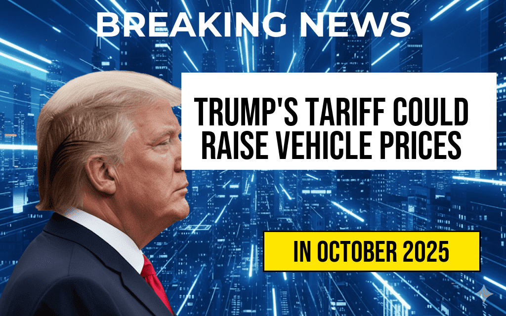 Trump’s Tariff Threat May Cause Vehicle Prices to Soar by Up to $5,286.