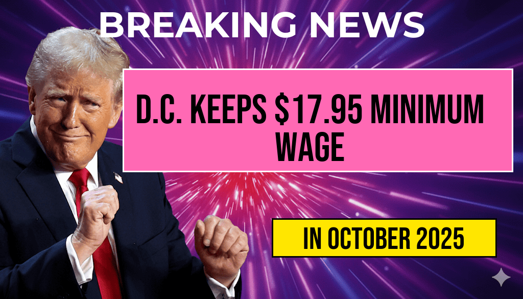 Washington D.C. Retains Crown with Impressive $17.95/Hour Minimum Wage